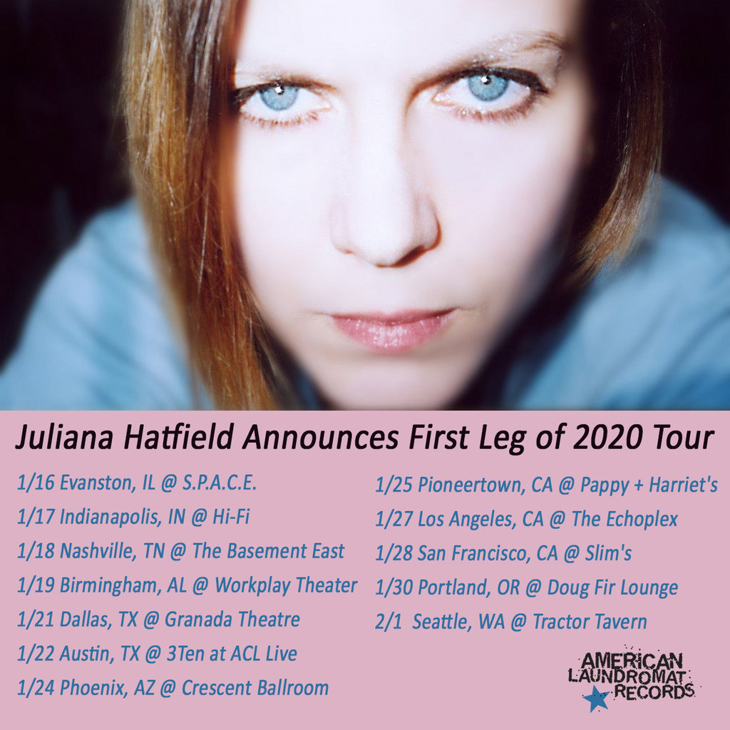 Juliana Hatfield Announces First Leg of 2020 Tour