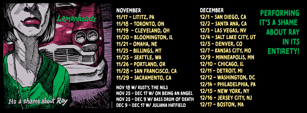 Juliana Hatfield on Tour with The Lemonheads in December