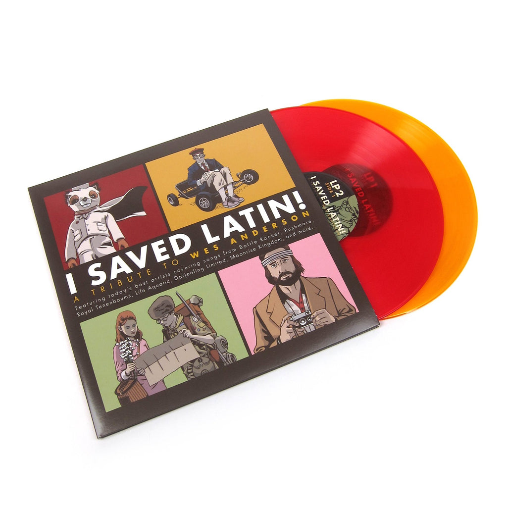 Wes Anderson Tribute on Translucent Gold & Red Vinyl