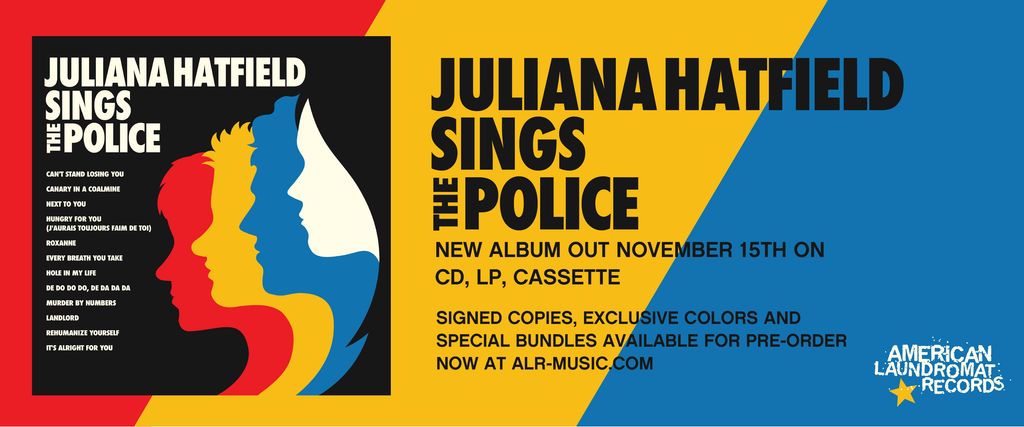JULIANA HATFIELD ANNOUNCES POLICE TRIBUTE AND SHARES FIRST SINGLE