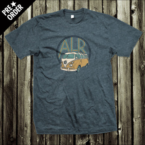 1966 VW Bus Tee - Slate Blue