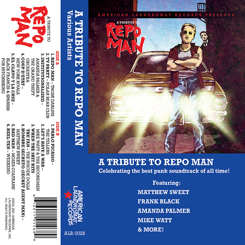 Various Artists "A Tribute to Repo Man" Soundtrack Album CD – American Laundromat Records